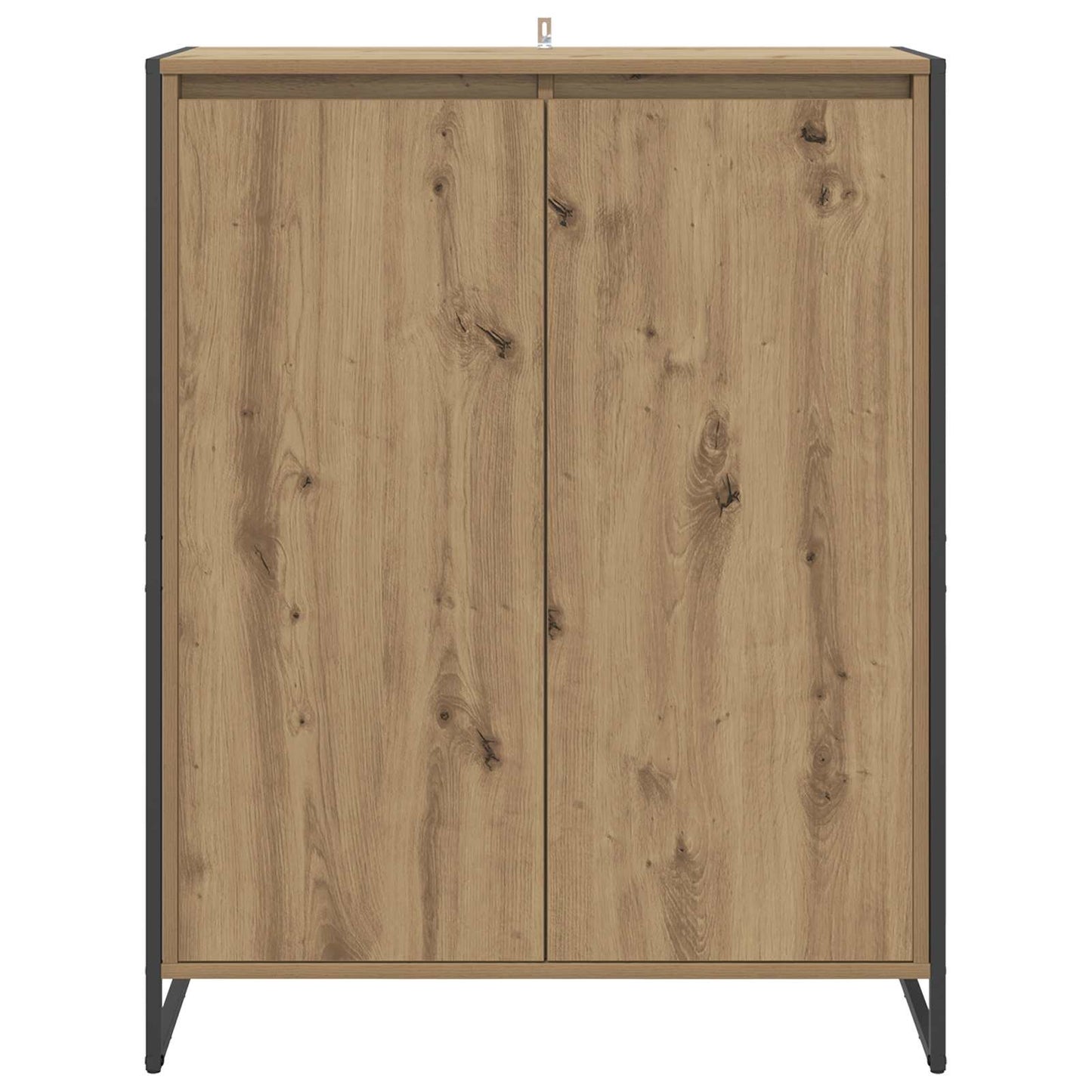 vidaXL Meuble à chaussures Chêne artisan 79 x 36 x 100 cm Bois d'ingénierie
