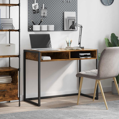vidaXL Schreibtisch Raucharbe 100 x 50 x 75 cm Holzwerkstoff