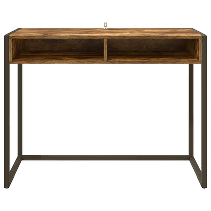 vidaXL Schreibtisch Raucharbe 100 x 50 x 75 cm Holzwerkstoff