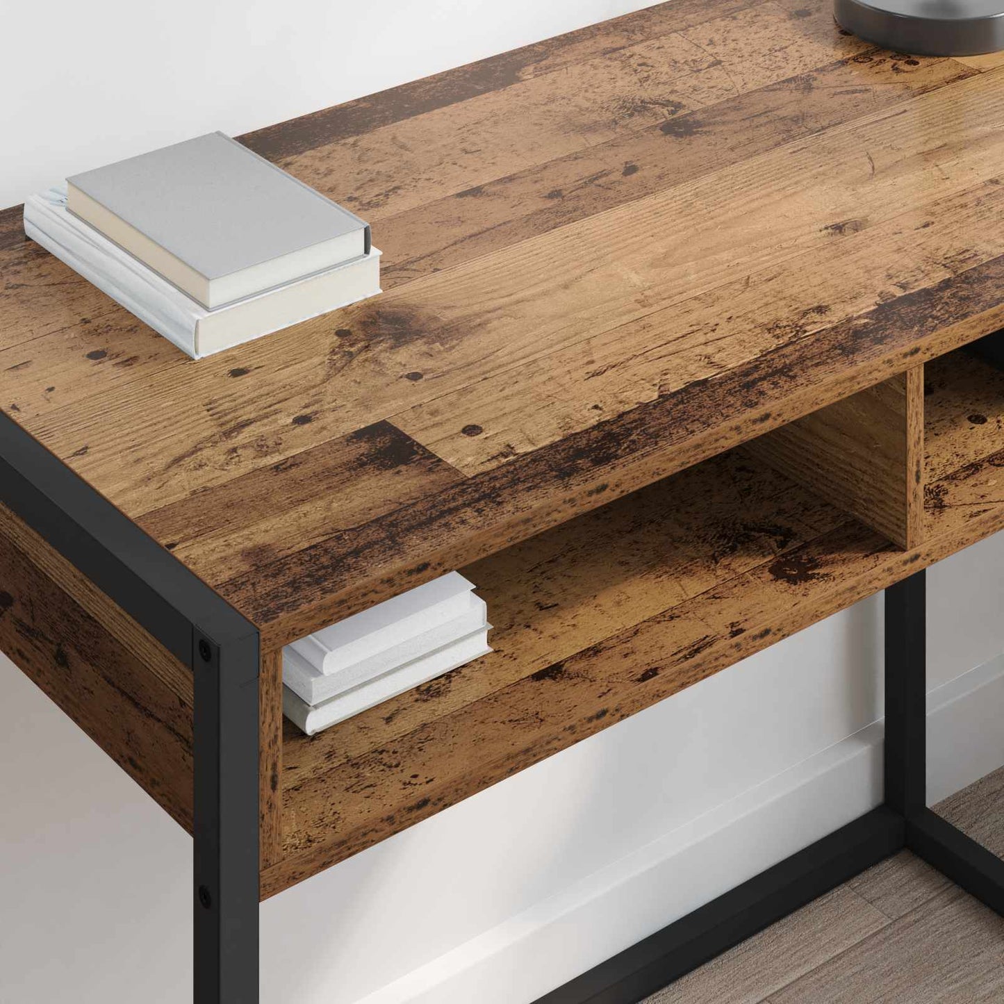 vidaXL Schreibtisch Altholz 100 x 50 x 75 cm Holzwerkstoff