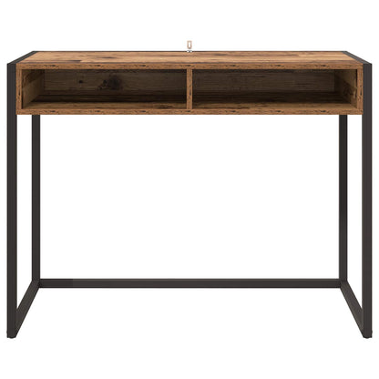 vidaXL Schreibtisch Altholz 100 x 50 x 75 cm Holzwerkstoff