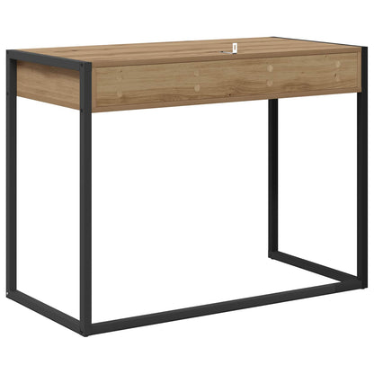 vidaXL Schreibtisch Kunsthandwerk Eiche 100 x 50 x 75 cm Holzwerkstoff