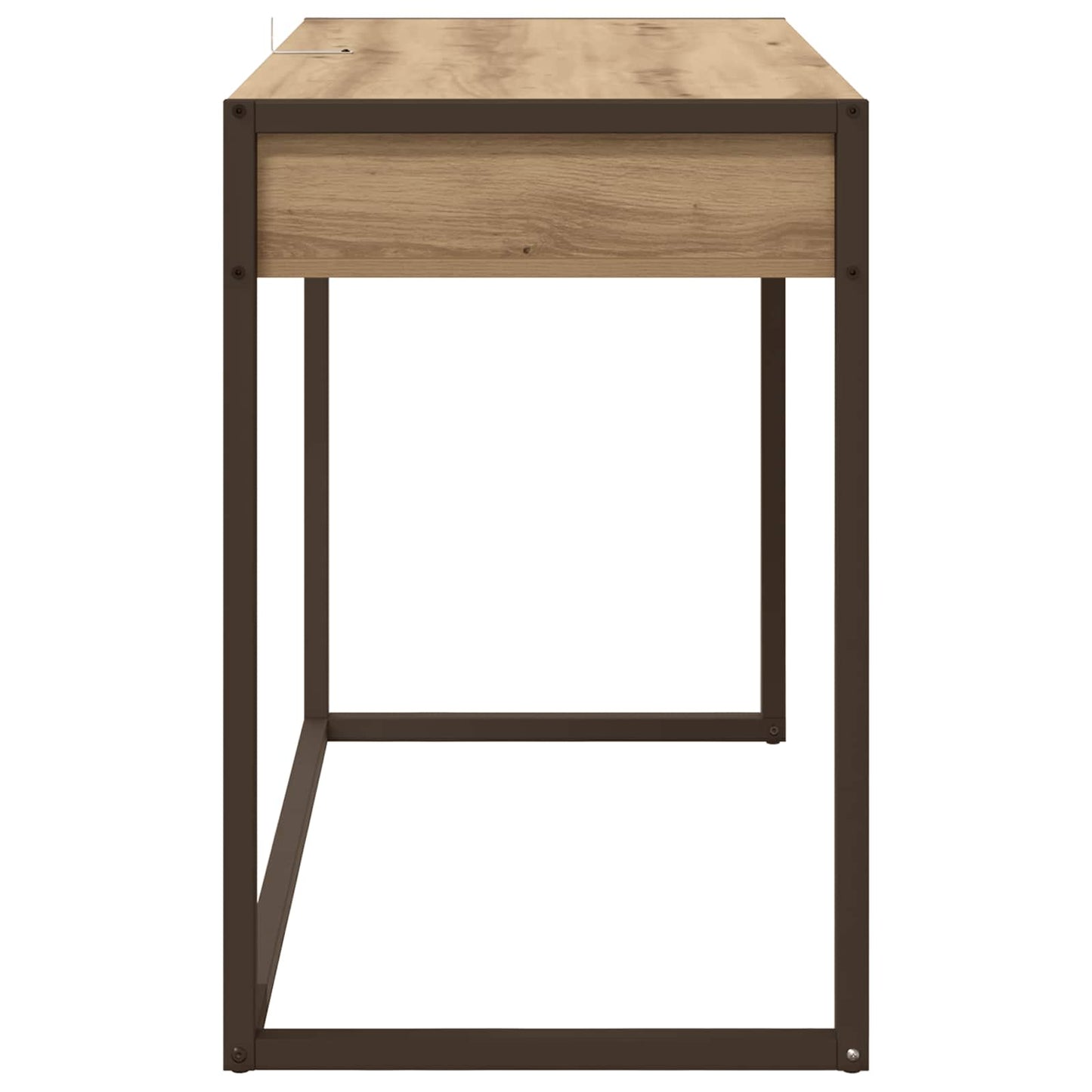 vidaXL Schreibtisch Kunsthandwerk Eiche 100 x 50 x 75 cm Holzwerkstoff