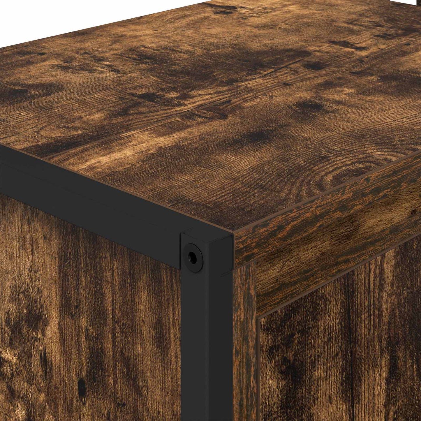 Badezimmerschrank Raucharbe 90 x 30 x 60 cm Holzwerkstoff