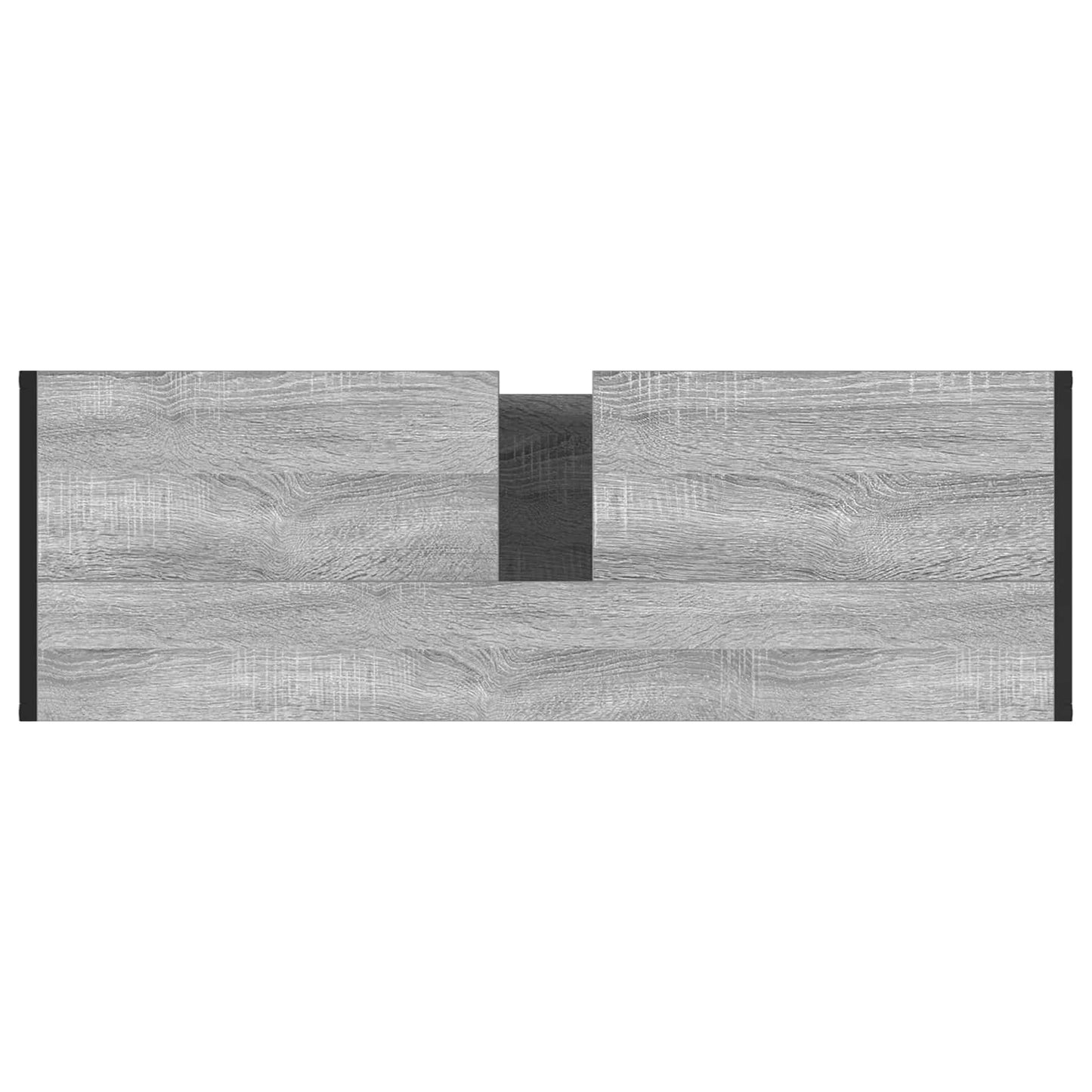 vidaXL Meuble de salle de bain chêne Sonoma gris 90 x 30 x 60 cm en bois d'ingénierie