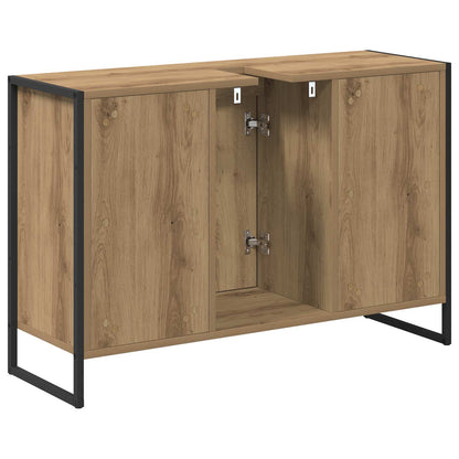 vidaXL Meuble de salle de bain avec porte chêne Artisanat 90 x 30 x 60 cm
