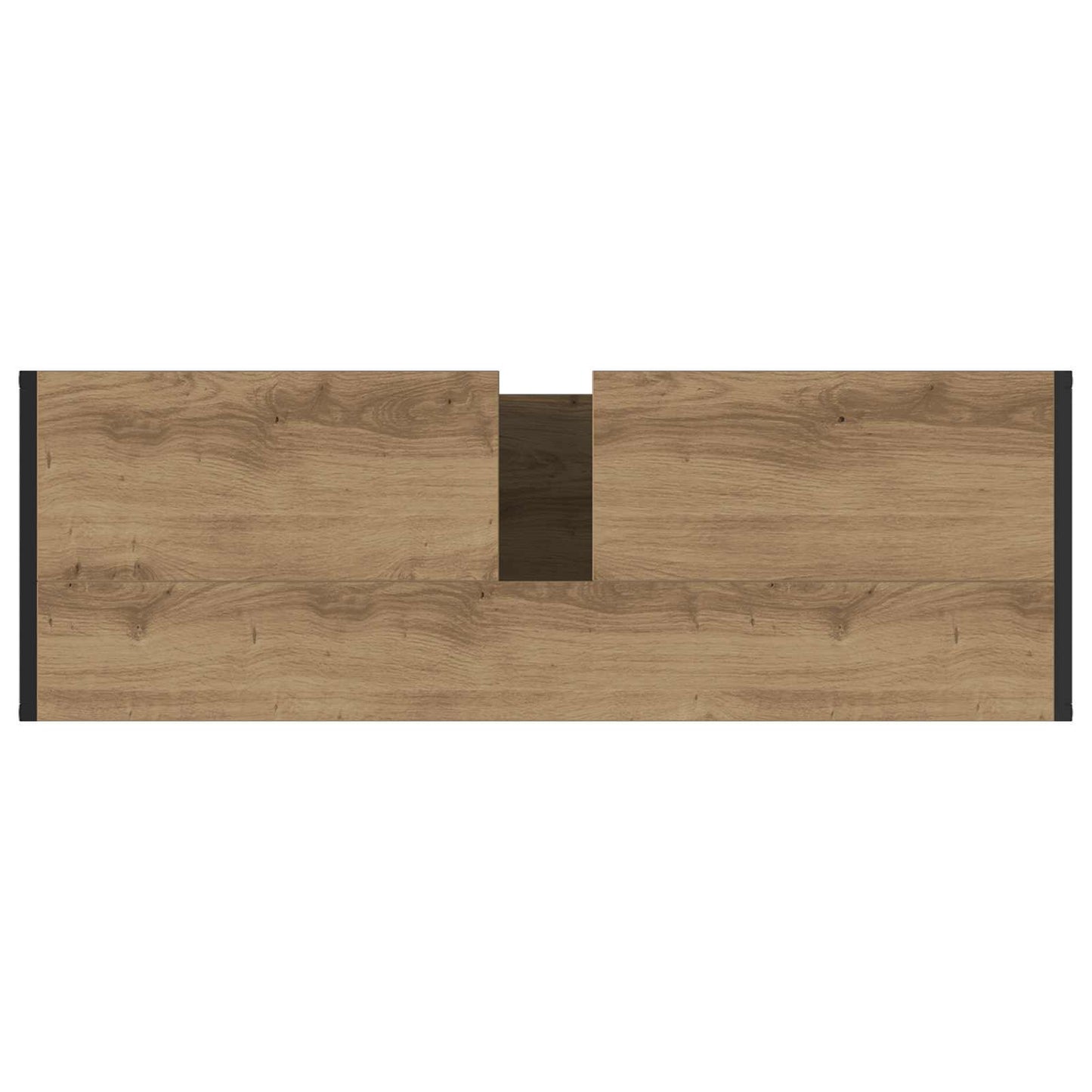 vidaXL Meuble de salle de bain avec porte chêne Artisanat 90 x 30 x 60 cm