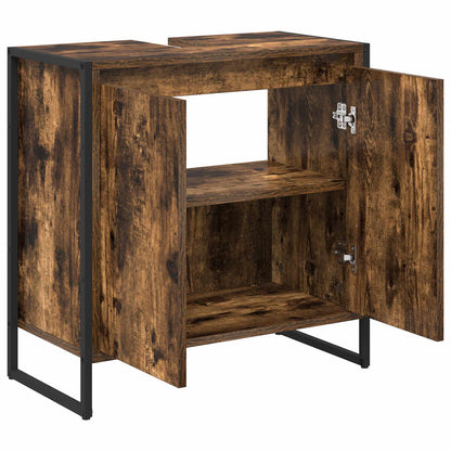 Badezimmerschrank Raucharbe 60 x 30 x 60 cm Holzwerkstoff