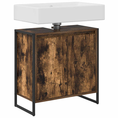 Badezimmerschrank Raucharbe 60 x 30 x 60 cm Holzwerkstoff