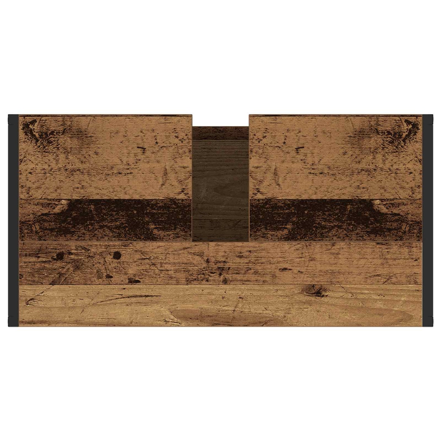 vidaXL Meuble de salle de bain avec porte en bois de récupération 60 x 30 x 60 cm en bois d'ingénierie