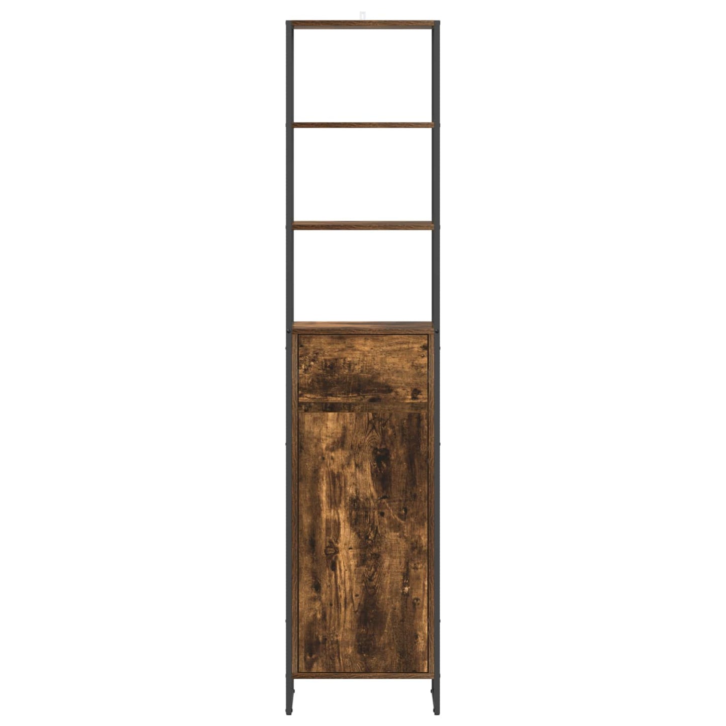vidaXL Badezimmerschrank Raucharbe 40 x 30 x 180 cm Holzwerkstoff
