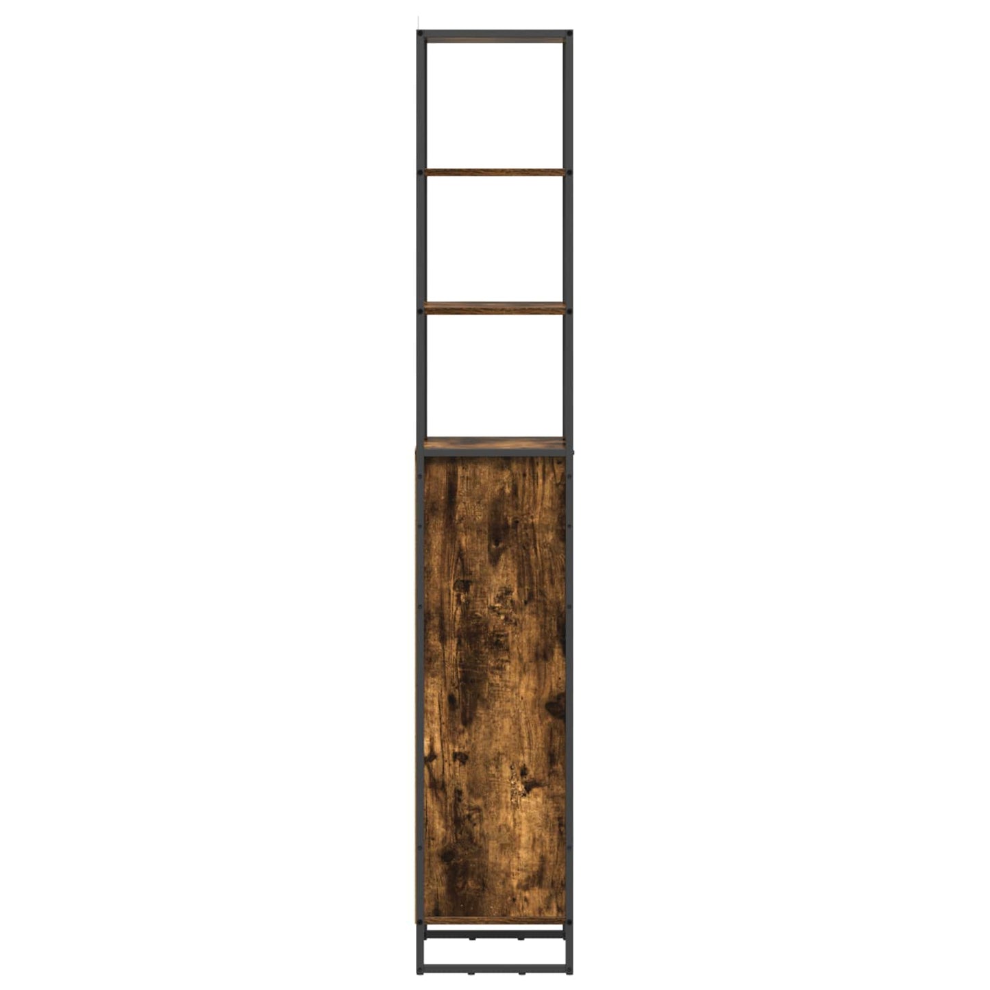 vidaXL Badezimmerschrank Raucharbe 40 x 30 x 180 cm Holzwerkstoff
