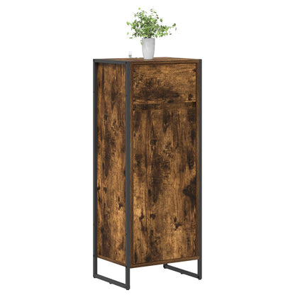 vidaXL Badezimmerschrank Raucharbe 40 x 30 x 100 cm Holzwerkstoff