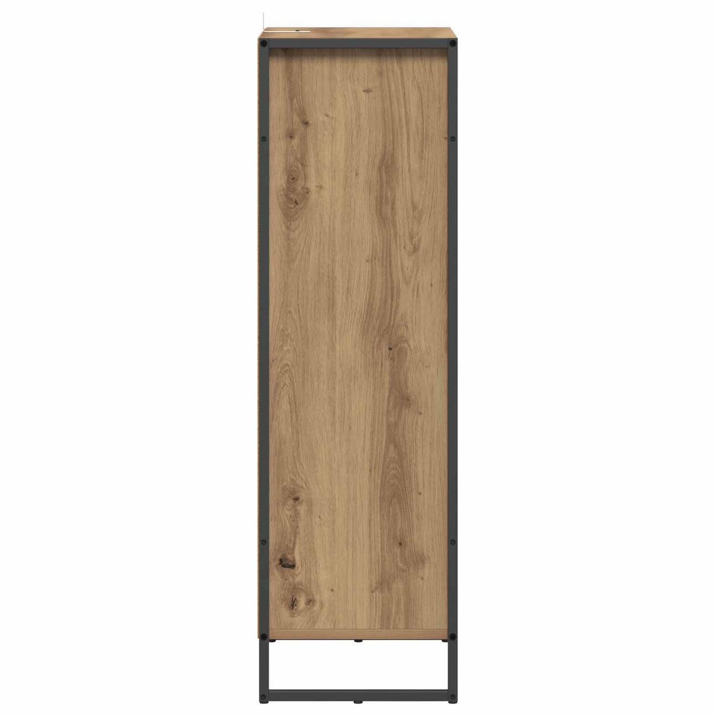 vidaXL Badezimmerschrank mit Tür Kunsthandwerk Eiche 40 x 30 x 100 cm