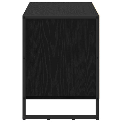 TV-Schränk Schwarz Eichen-Optik 100 x 36 x 49,5 cm