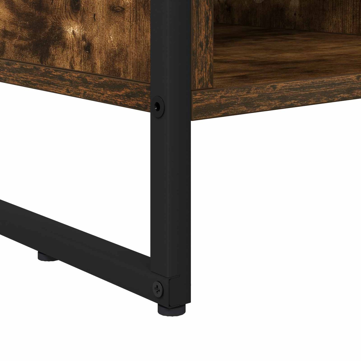 vidaXL TV-Schränk Raucharbe 100 x 36 x 49,5 cm Holzwerkstoff