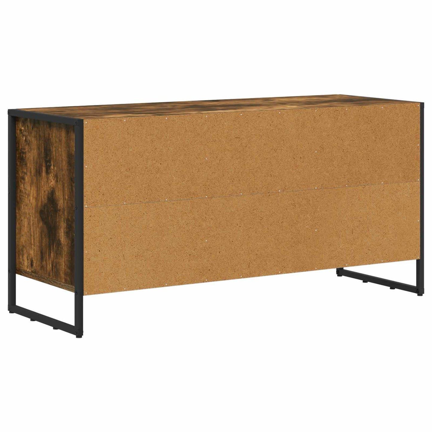 vidaXL TV-Schränk Raucharbe 100 x 36 x 49,5 cm Holzwerkstoff