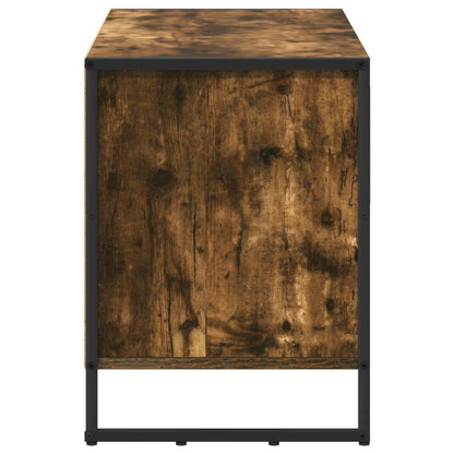 vidaXL TV-Schränk Raucharbe 100 x 36 x 49,5 cm Holzwerkstoff