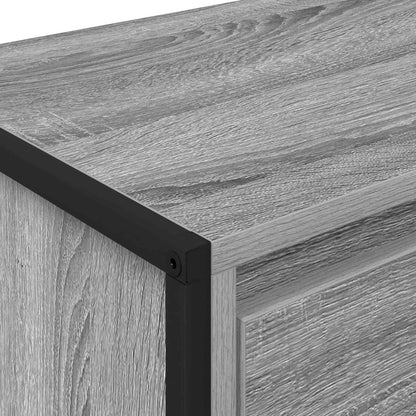 vidaXL TV-Schränk Graues Sonoma 100 x 36 x 49,5 cm Holzwerkstoff
