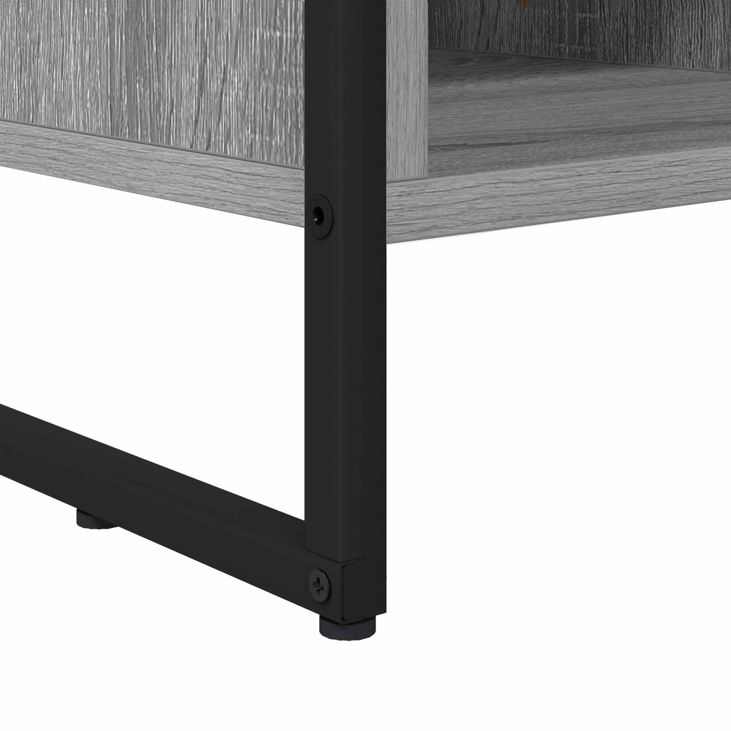 vidaXL TV-Schränk Graues Sonoma 100 x 36 x 49,5 cm Holzwerkstoff