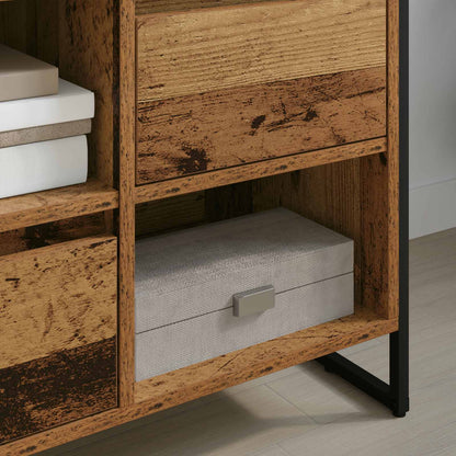 vidaXL TV-Schränk Altholz 100 x 36 x 49,5 cm Holzwerkstoff