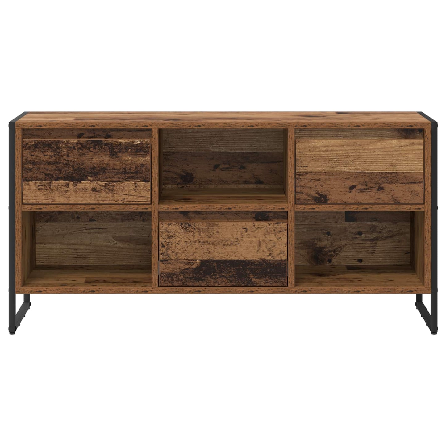 vidaXL TV-Schränk Altholz 100 x 36 x 49,5 cm Holzwerkstoff