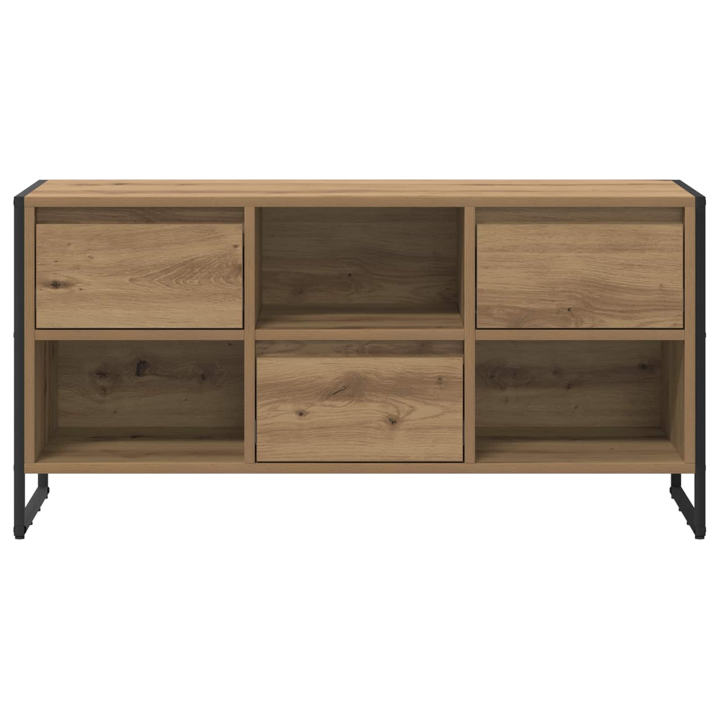 vidaXL TV-Schränk Kunsthandwerk Eiche 100 x 36 x 49,5 cm Holzwerkstoff