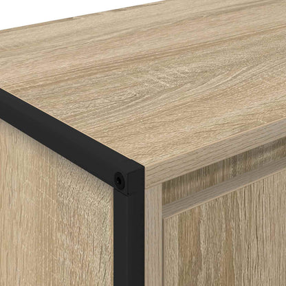 vidaXL TV-Schränk Sonoma 140 x 36 x 49,5 cm Holzwerkstoff