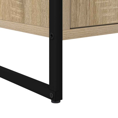 vidaXL TV-Schränk Sonoma 140 x 36 x 49,5 cm Holzwerkstoff