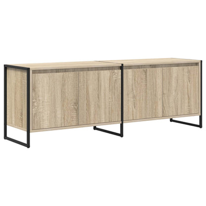 vidaXL TV-Schränk Sonoma 140 x 36 x 49,5 cm Holzwerkstoff