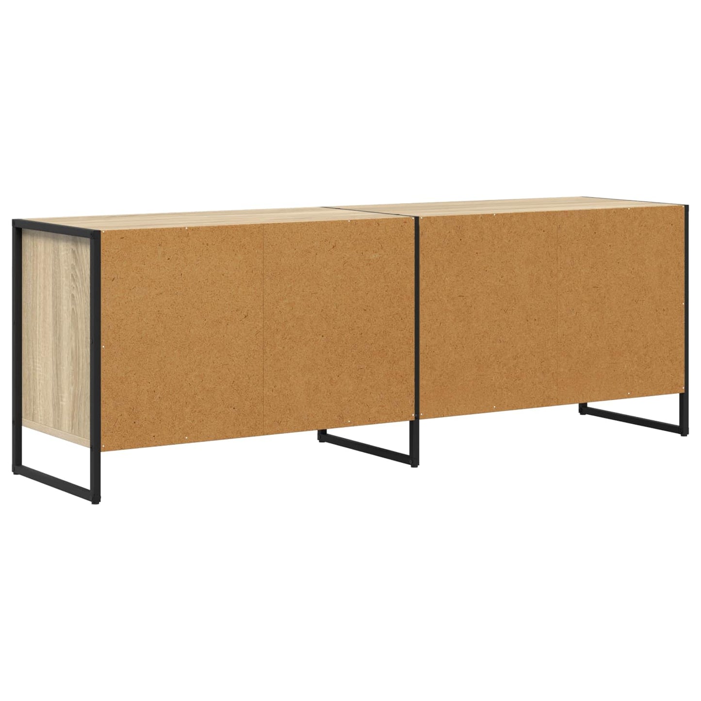vidaXL TV-Schränk Sonoma 140 x 36 x 49,5 cm Holzwerkstoff