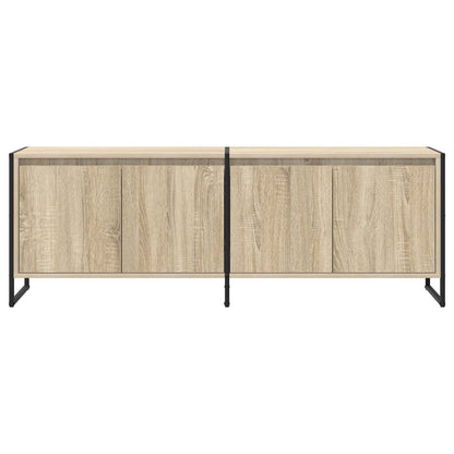 vidaXL TV-Schränk Sonoma 140 x 36 x 49,5 cm Holzwerkstoff
