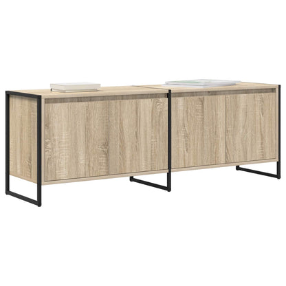 vidaXL TV-Schränk Sonoma 140 x 36 x 49,5 cm Holzwerkstoff