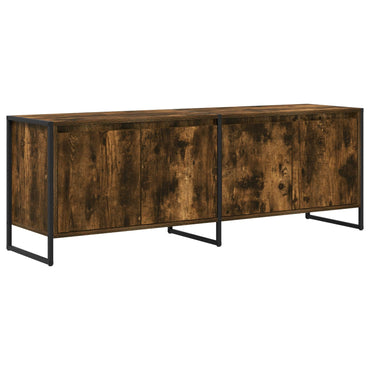 vidaXL TV-Schränk Raucharbe 140 x 36 x 49,5 cm Holzwerkstoff