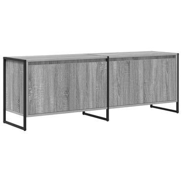 vidaXL TV-Schränk Graues Sonoma 140 x 36 x 49,5 cm Holzwerkstoff
