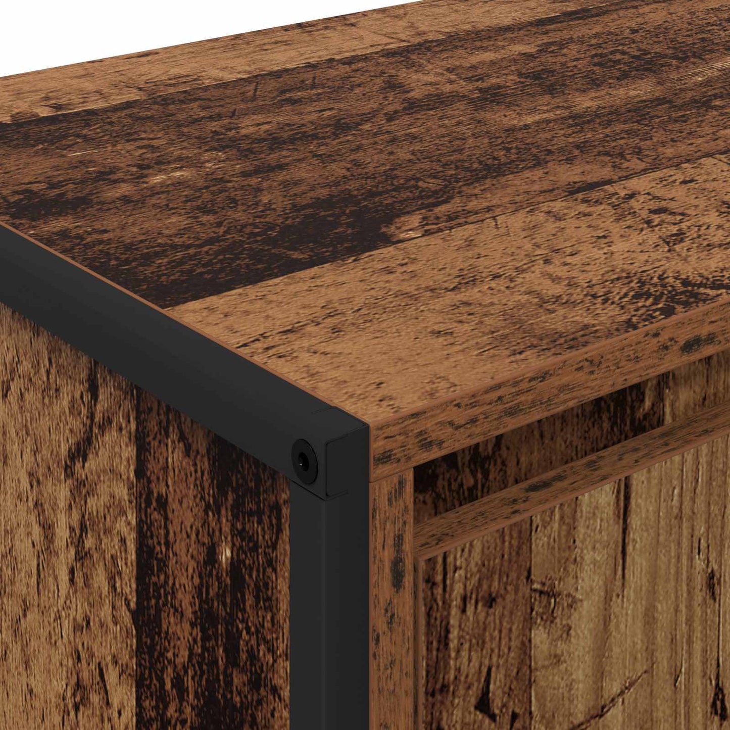 vidaXL TV-Schränk Altholz 140 x 36 x 49,5 cm Holzwerkstoff