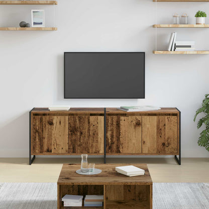 vidaXL TV-Schränk Altholz 140 x 36 x 49,5 cm Holzwerkstoff