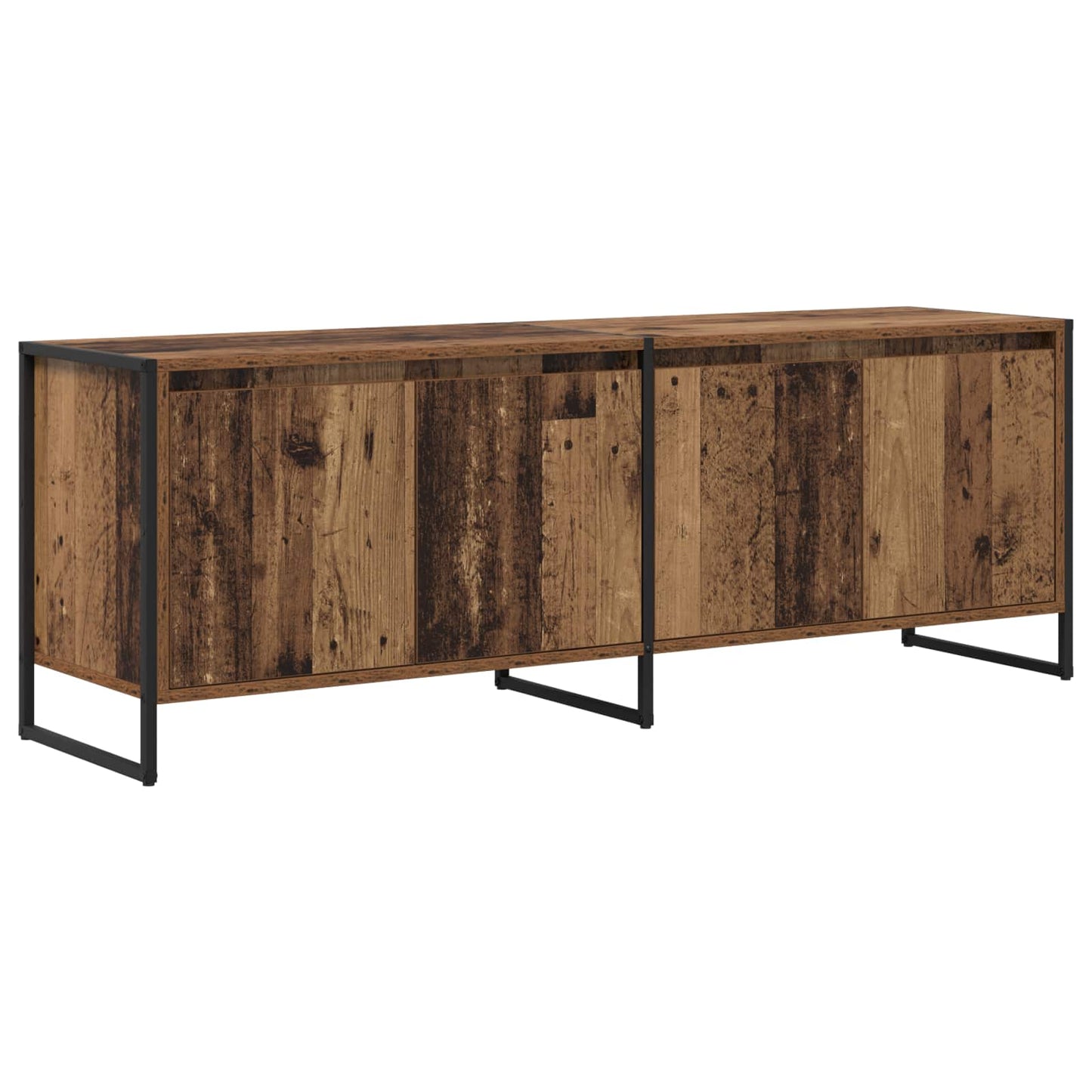 vidaXL TV-Schränk Altholz 140 x 36 x 49,5 cm Holzwerkstoff