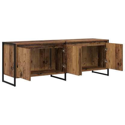 vidaXL TV-Schränk Altholz 140 x 36 x 49,5 cm Holzwerkstoff