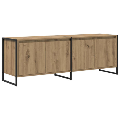 vidaXL TV-Schränk Kunsthandwerk Eiche 140 x 36 x 49,5 cm Holzwerkstoff