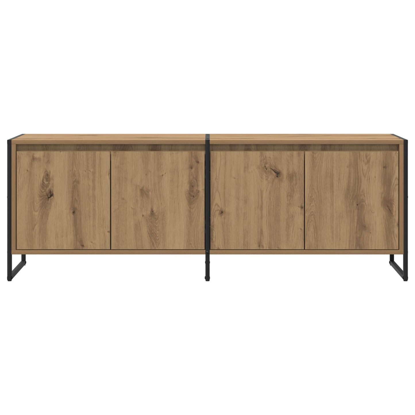 vidaXL TV-Schränk Kunsthandwerk Eiche 140 x 36 x 49,5 cm Holzwerkstoff