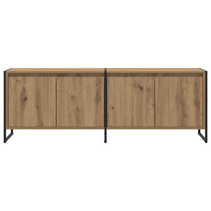 vidaXL TV-Schränk Kunsthandwerk Eiche 140 x 36 x 49,5 cm Holzwerkstoff