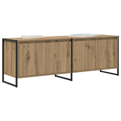 vidaXL TV-Schränk Kunsthandwerk Eiche 140 x 36 x 49,5 cm Holzwerkstoff