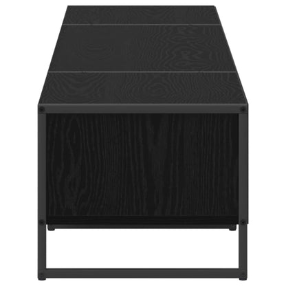 TV-Schränk Schwarz Eichen-Optik 170,5 x 36 x 30,5 cm