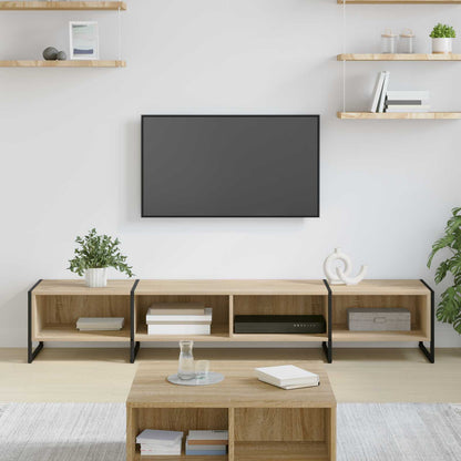 vidaXL Meuble TV Sonoma 170,5 x 36 x 30,5 cm bois d'ingénierie