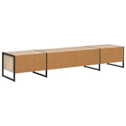 vidaXL Meuble TV Sonoma 170,5 x 36 x 30,5 cm bois d'ingénierie