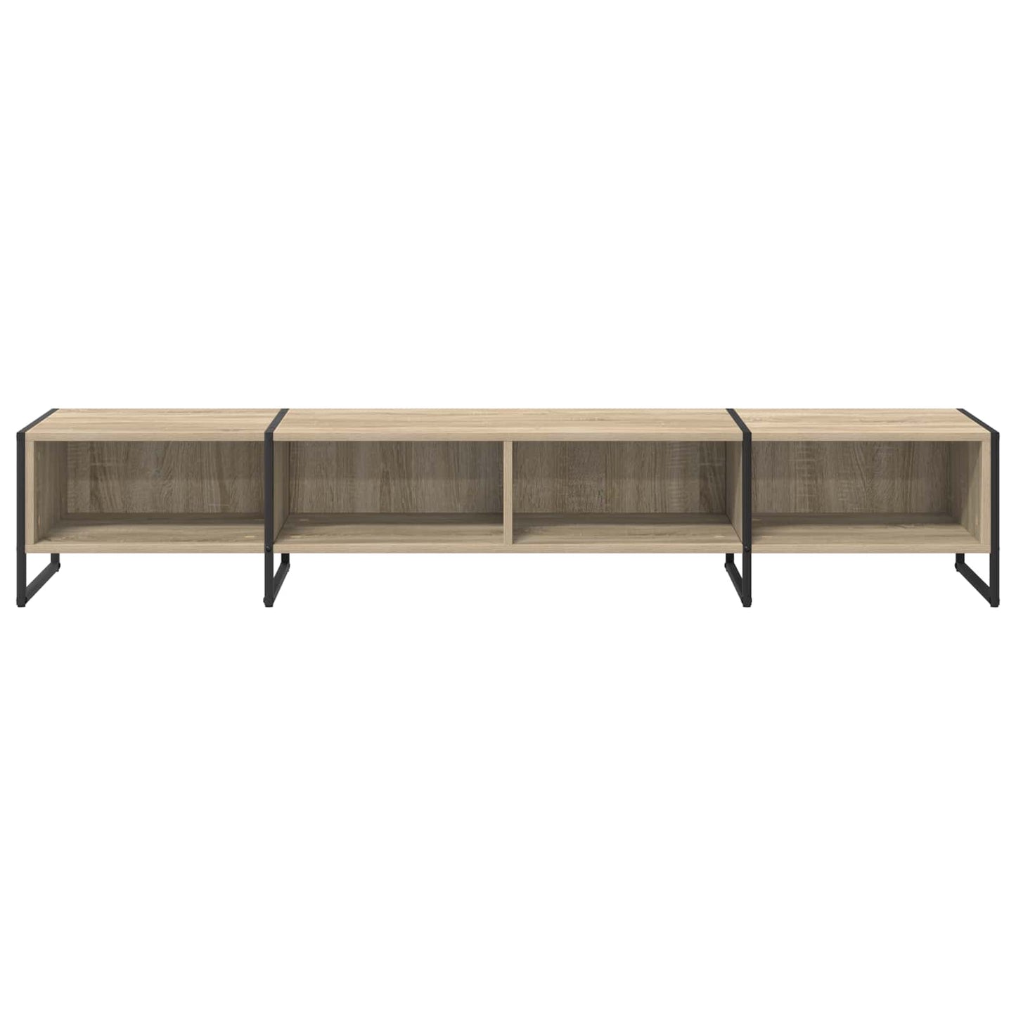 vidaXL Meuble TV Sonoma 170,5 x 36 x 30,5 cm bois d'ingénierie