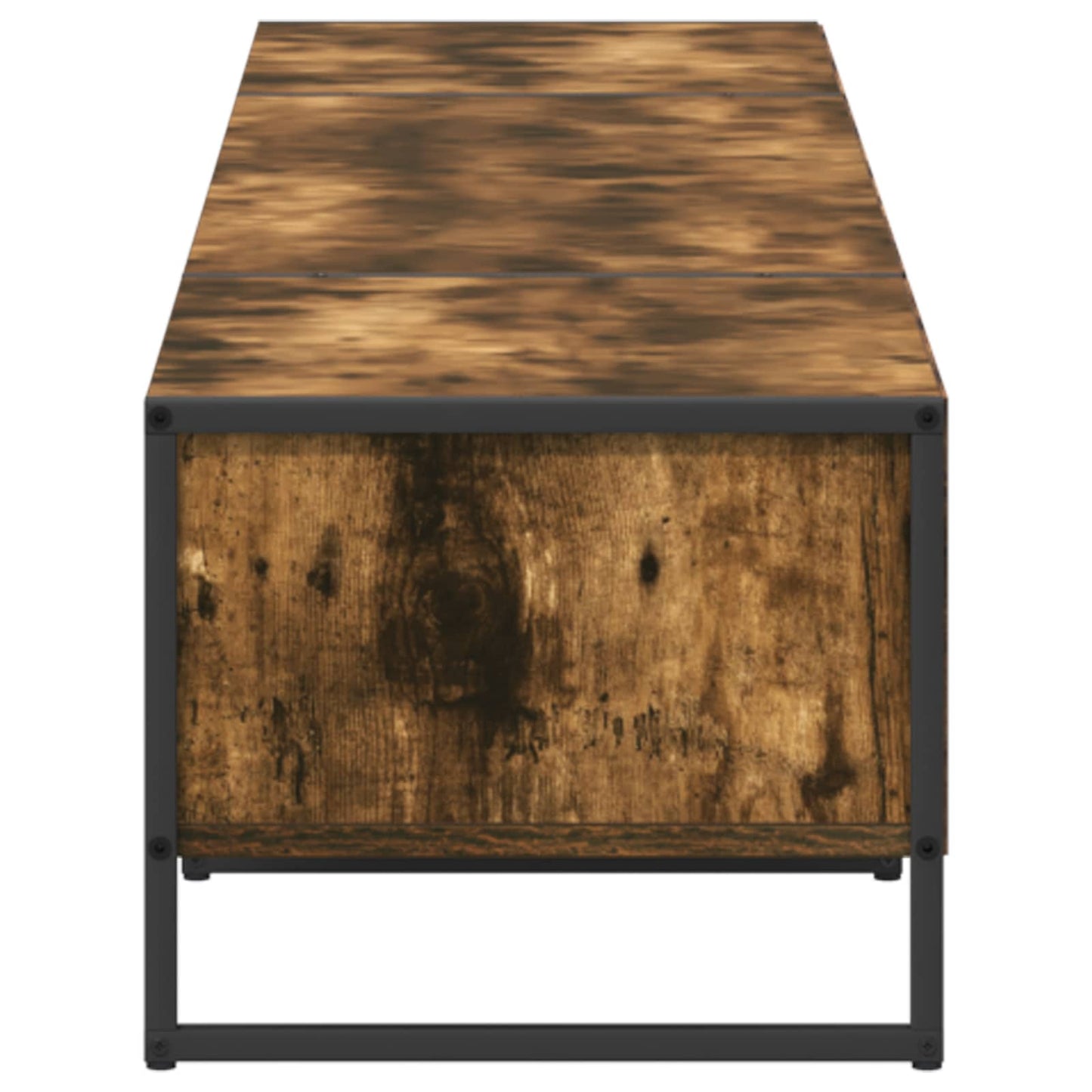 vidaXL Meuble TV chêne fumé 170,5 x 36 x 30,5 cm bois d'ingénierie