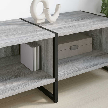 vidaXL Meuble TV Gris Sonoma 170,5 x 36 x 30,5 cm Bois d'ingénierie