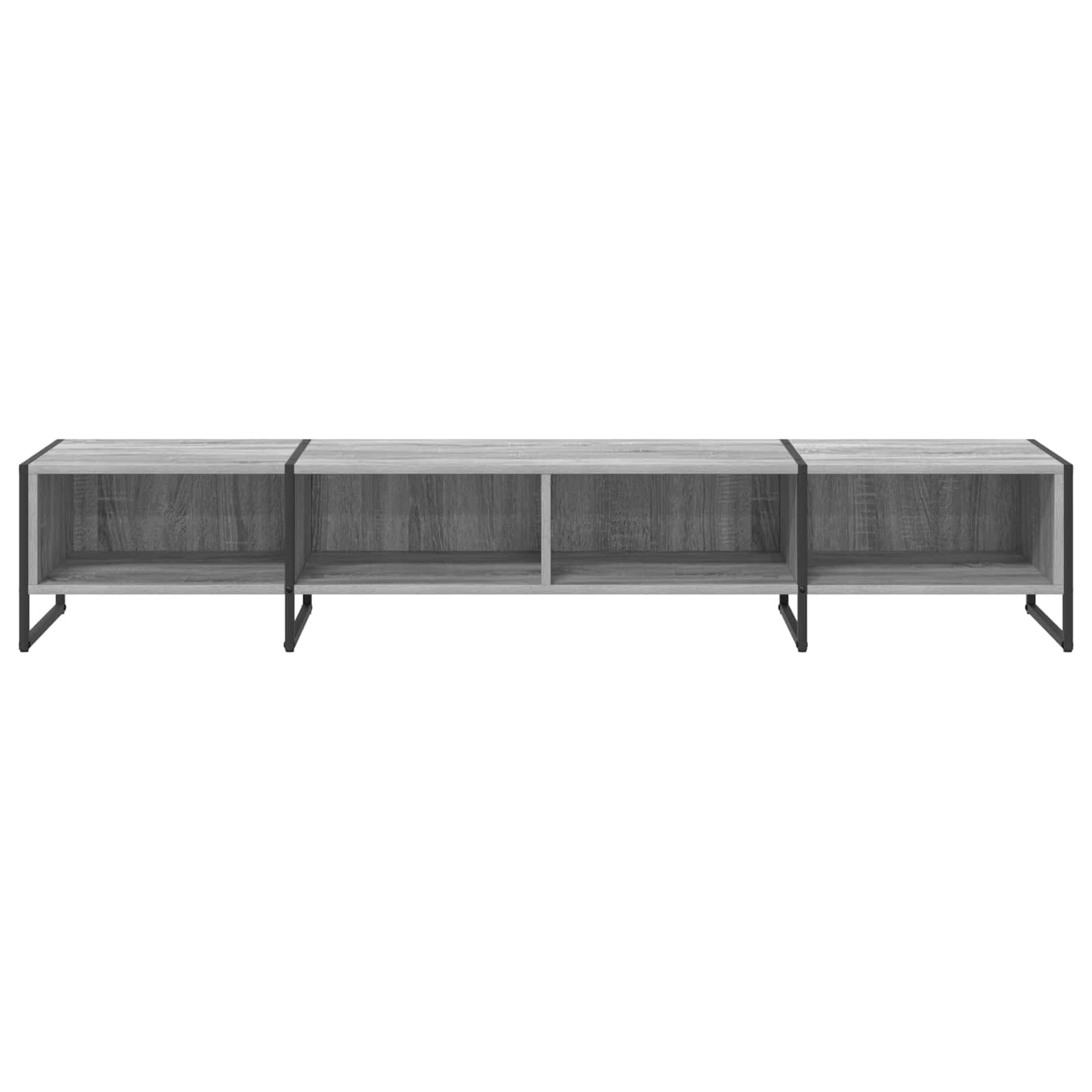 vidaXL Meuble TV Gris Sonoma 170,5 x 36 x 30,5 cm Bois d'ingénierie